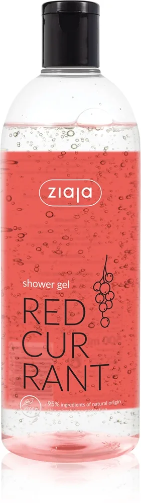 Ziaja Red Currant Energigivende brusegel 500 ml