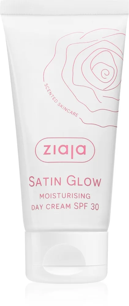 Ziaja Satin Glow Moisturising Day Cream Fugtende dagcreme SPF 30 50 ml