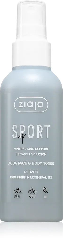 Ziaja Sport Up Aqua Face And Body Toner Toner til krop og ansigt 120 ml