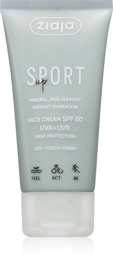 Ziaja Sport Up Face Cream Återfuktande dagkräm SPF 50 50 ml