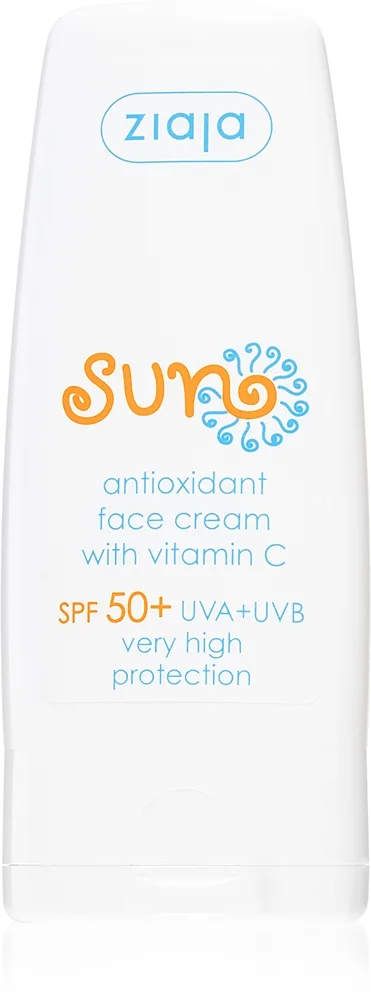 Ziaja Sun Antioxidant ansiktskräm med vitamin C SPF 50+ 50 ml