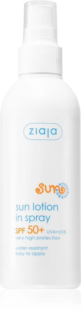 Ziaja Sun aurinkomaitosuihke SPF 50 170 ml