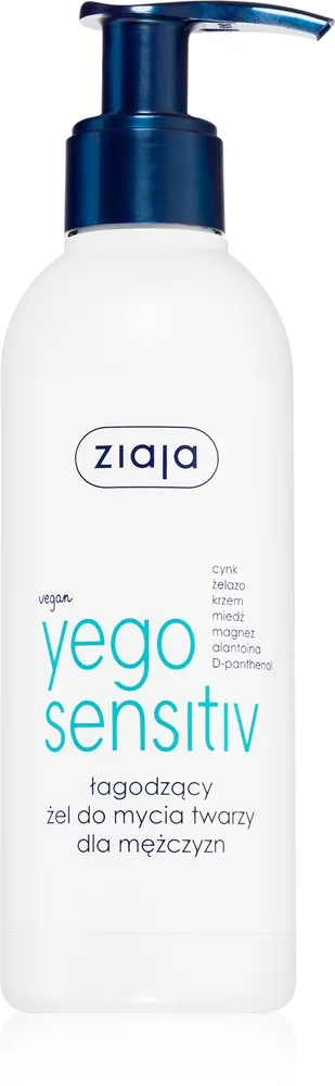 Ziaja Yego Sensitiv Rengöringsgel för män 200 ml