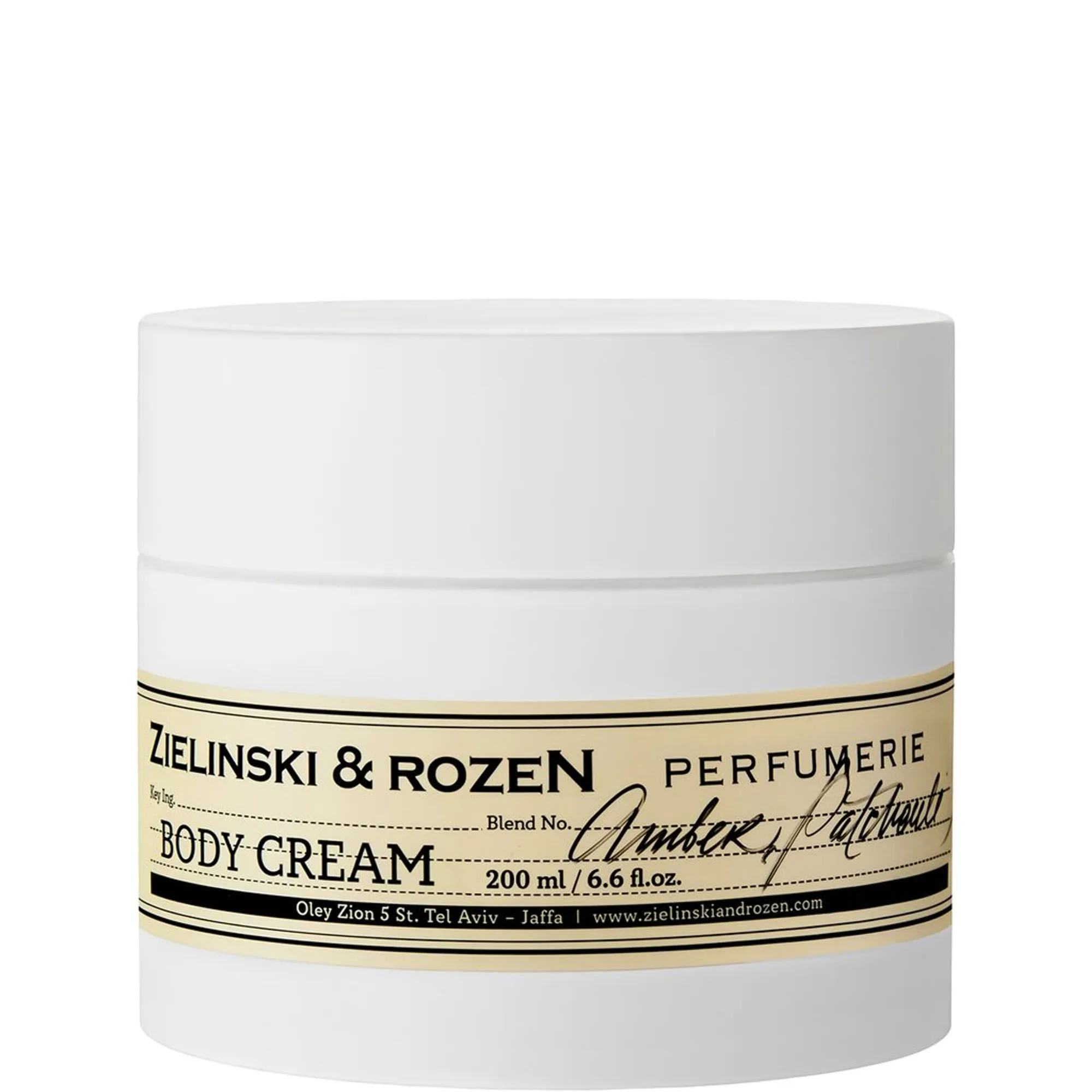 Zielinski & Rozen Amber, Patchouli Vartalovoide