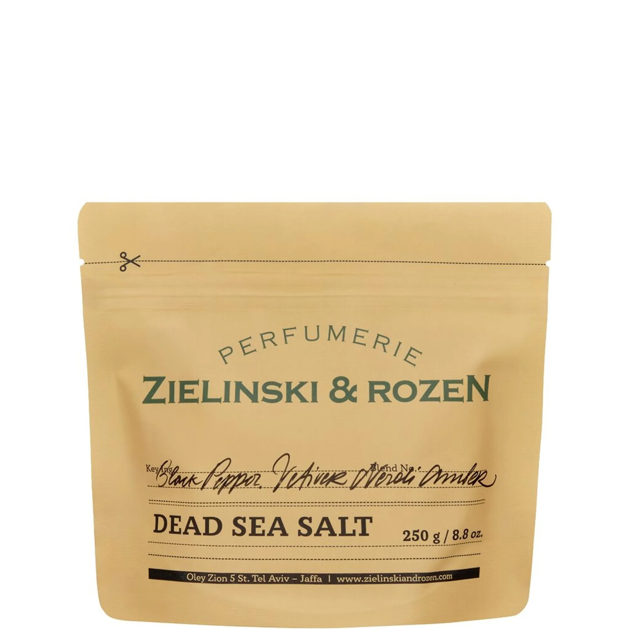 Zielinski & Rozen Black Pepper, Vetiver, Neroli, Amber Badsalt