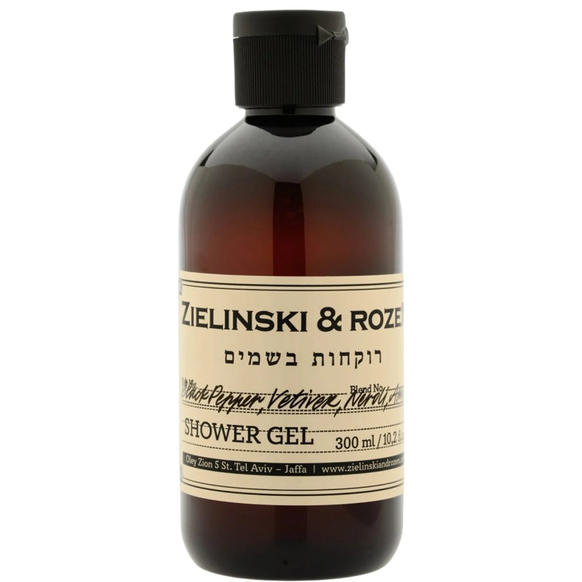 Zielinski & Rozen Black Pepper, Vetiver, Neroli, Amber Duschgel