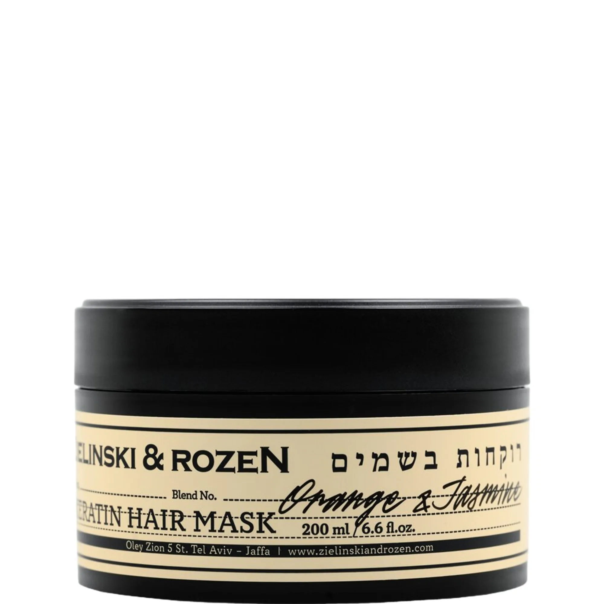 Zielinski & Rozen Orange & Jasmine Keratin Hårinpackning