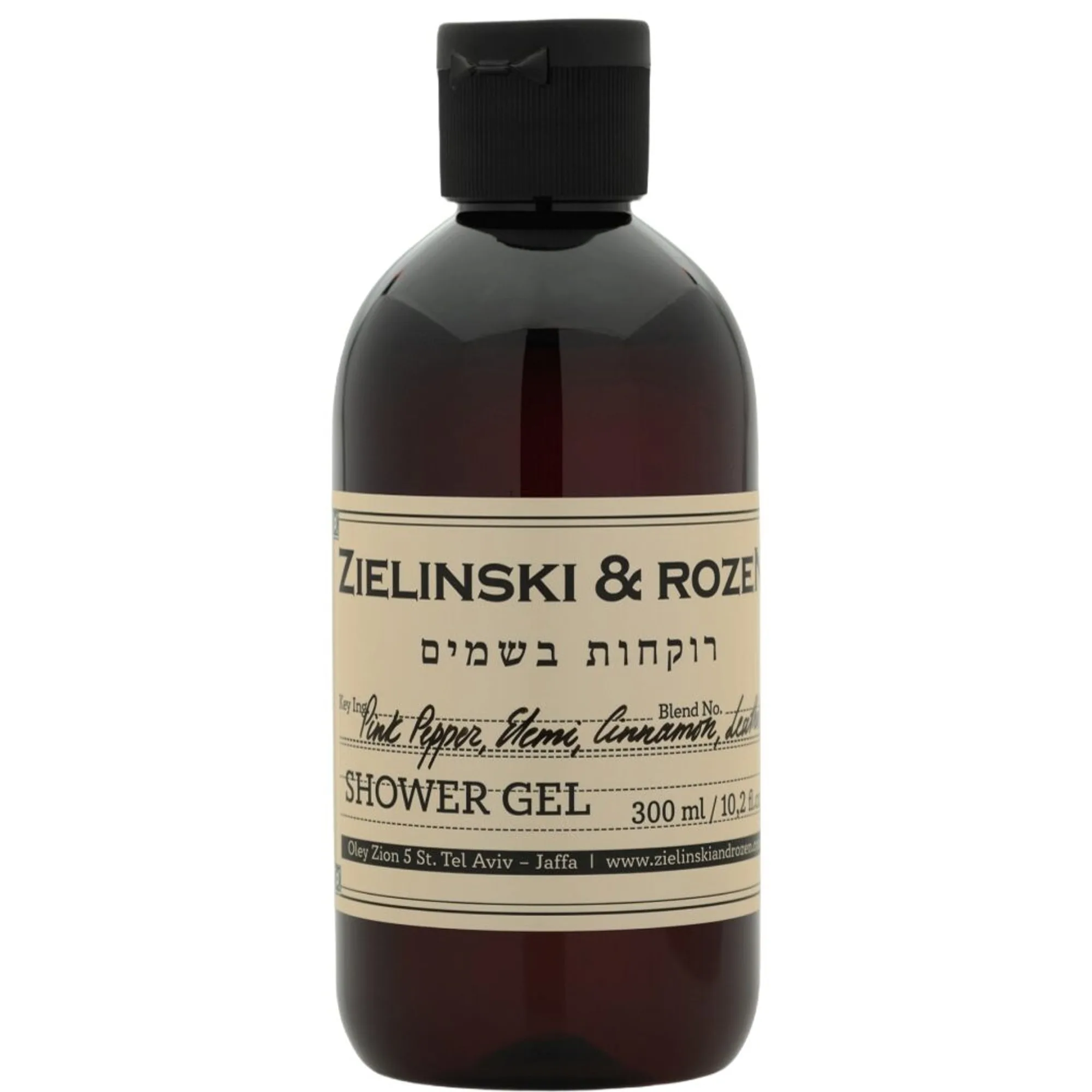 Zielinski & Rozen Pink Pepper, Elemi, Cinnamon, Leather Duschgel