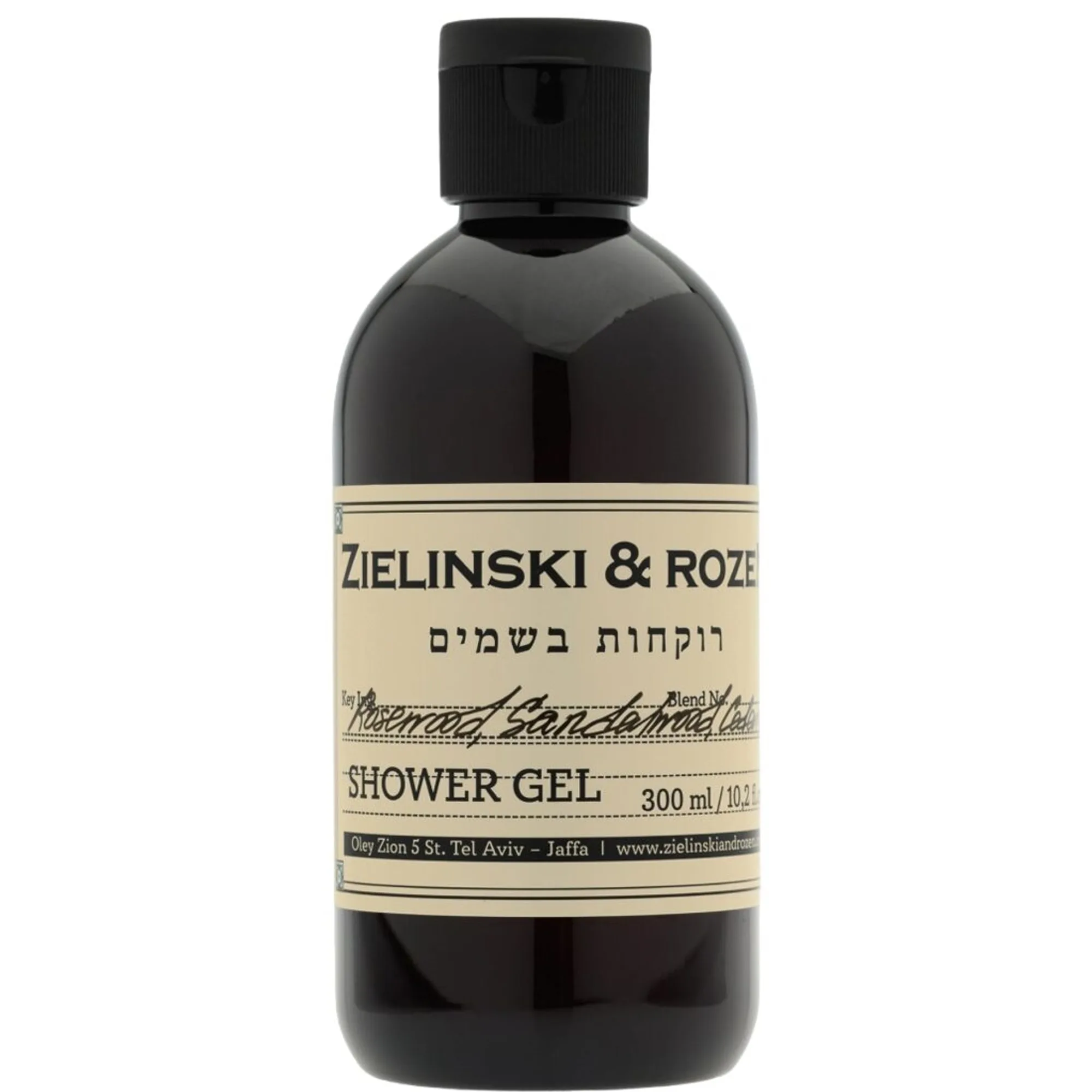 Zielinski & Rozen Rosewood, Sandalwood, Cedarwood Duschgel