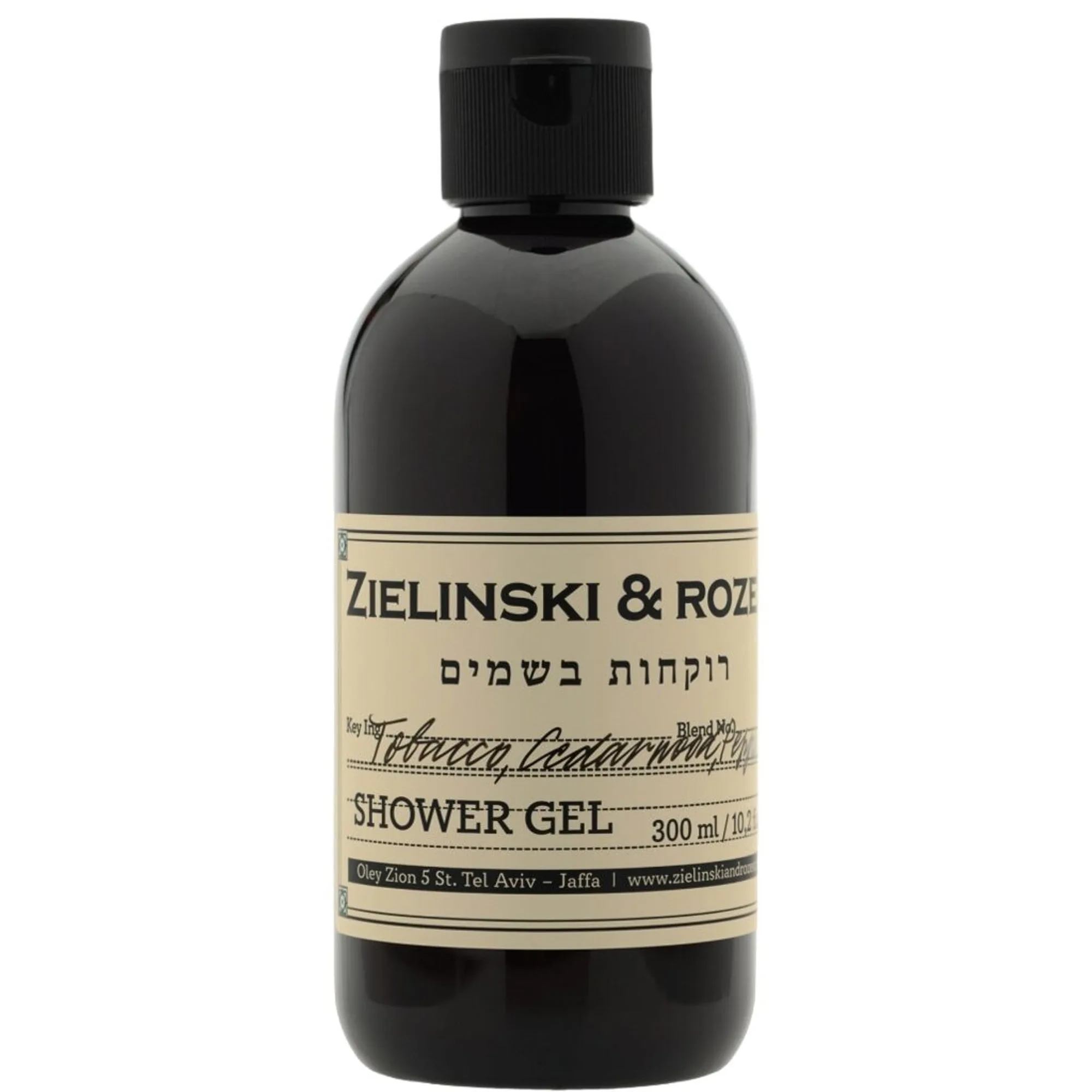 Zielinski & Rozen Tobacco, Cedarwood, Pepper Duschgel