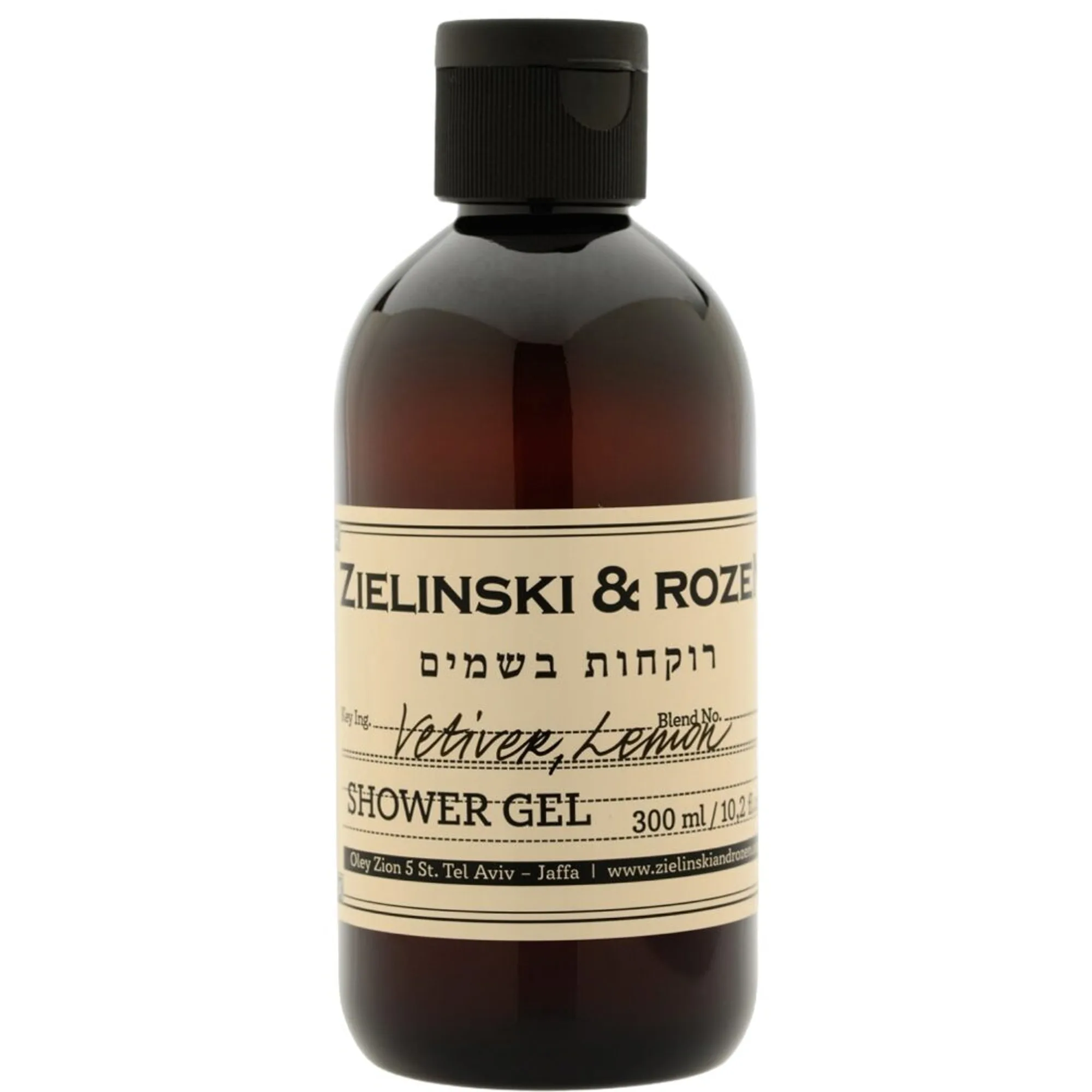 Zielinski & Rozen Vetiver, Lemon Duschgel