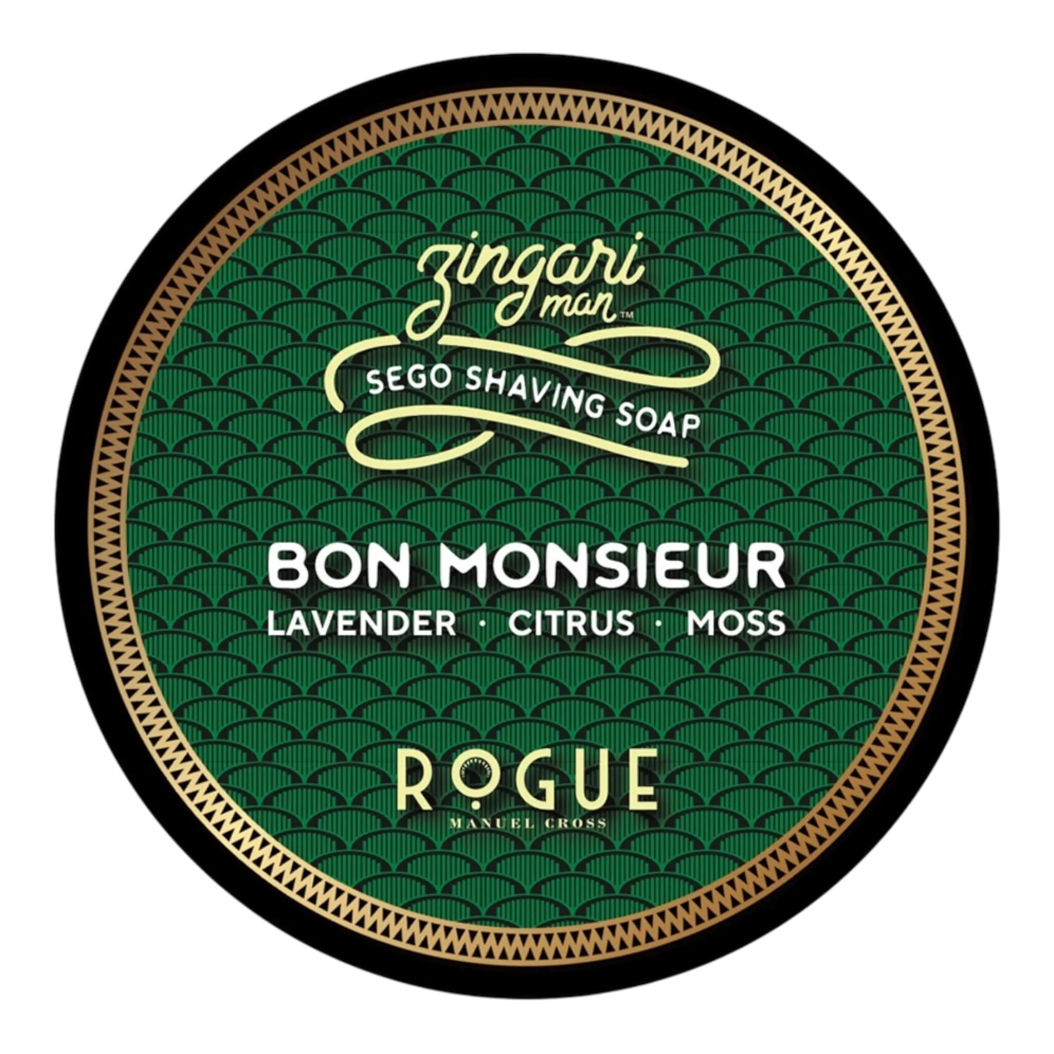Zingari Man Shaving Soap, Bon Monsieur, 142 ml.