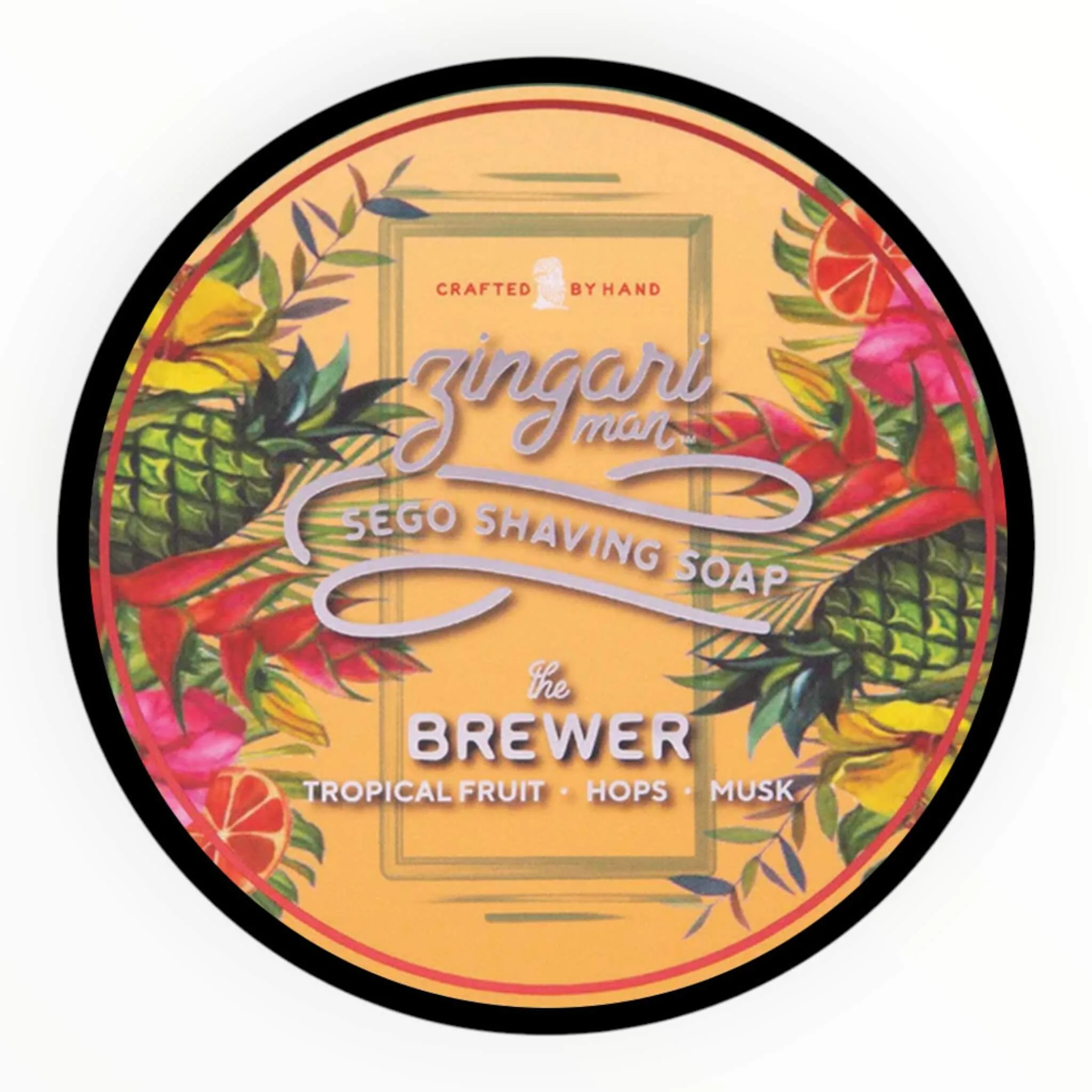 Zingari Man Shaving Soap, The Brewer, 142 ml.