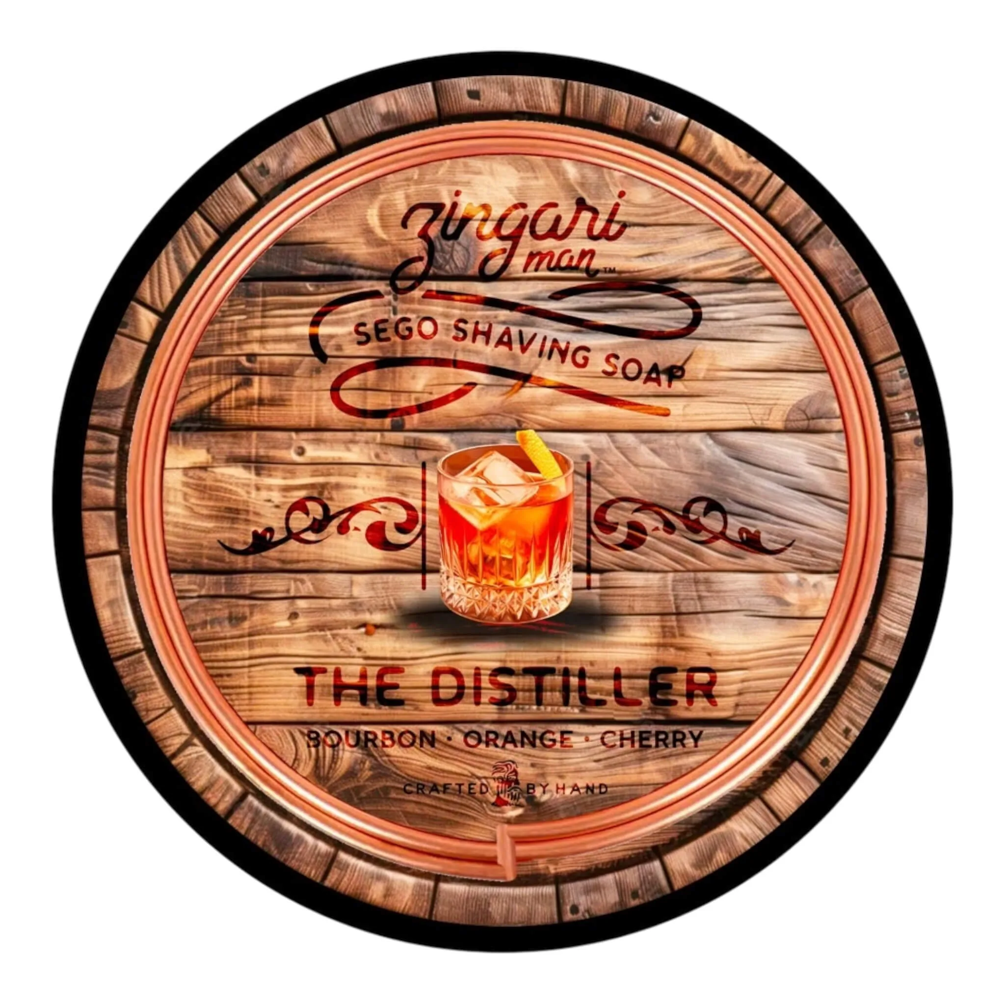 Zingari Man Shaving Soap, The Distiller, 142 ml.