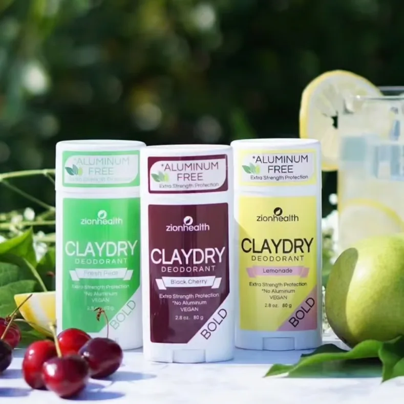 zionhealth - Bio Claydry deodorant - Lemonade