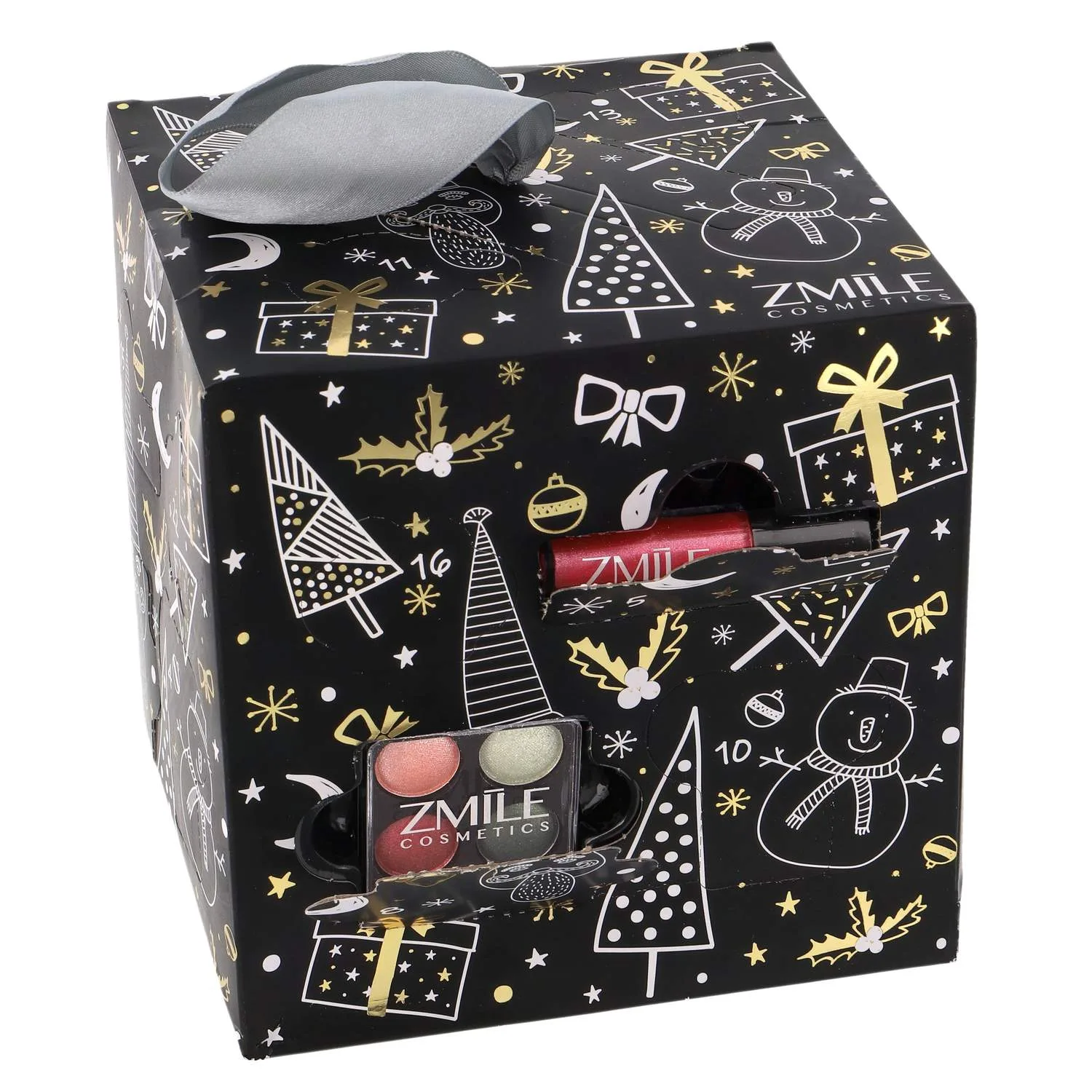 Zmile Cosmetics Advent Calendar Cube Black
