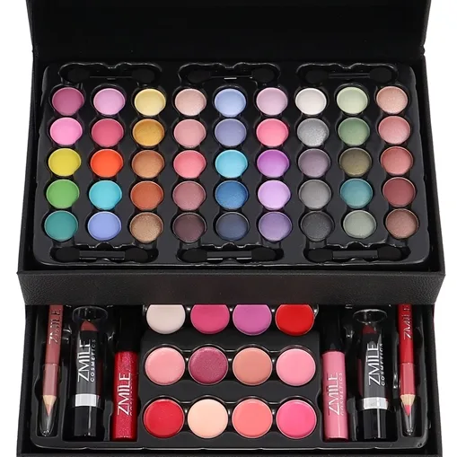 ZMILE COSMETICS Beauty Case Black stor kosmetikaväska