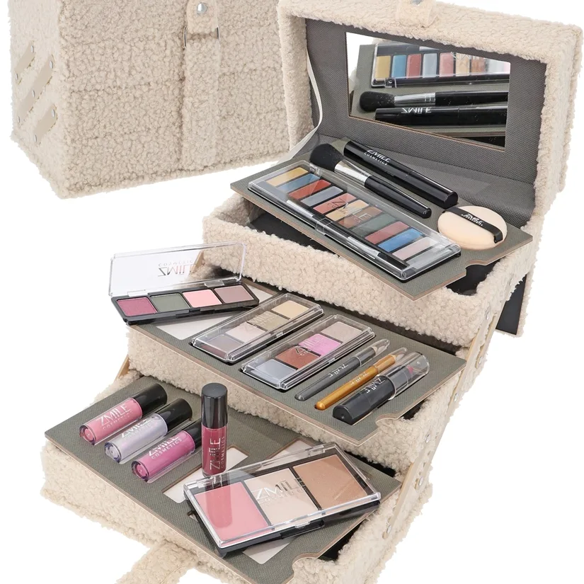 ZMILE COSMETICS Teddy stor kosmetikaväska