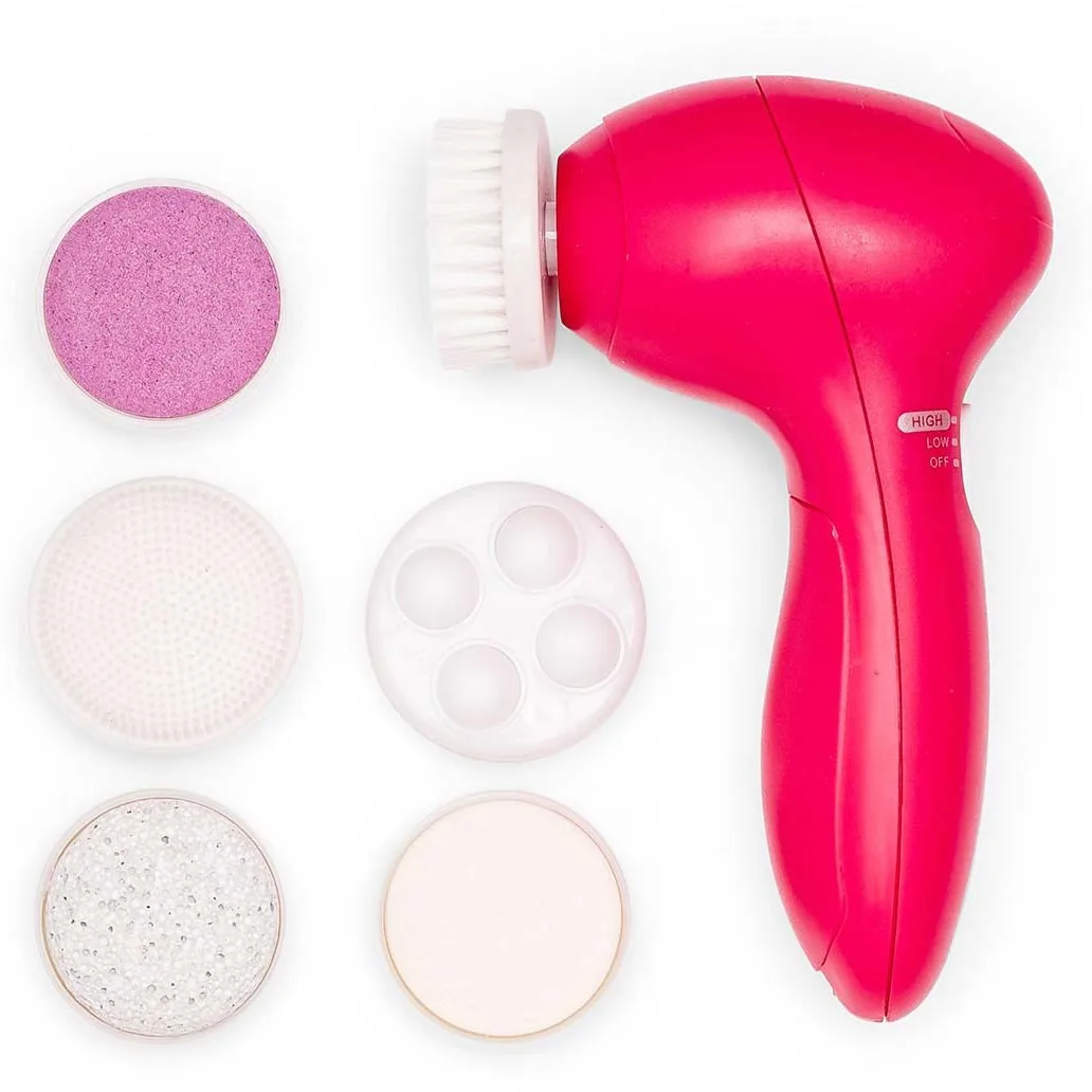 Zoe Ayla 6 in 1 Electric Facial Cleansing Set