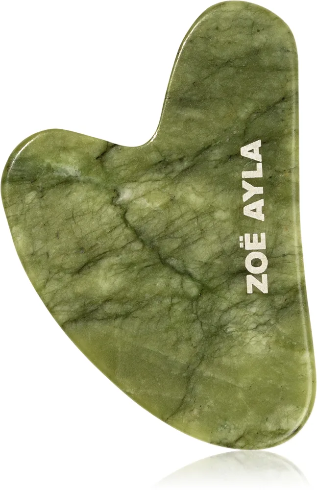 Zoë Ayla Luxurious Jade Gua Sha Therapy Tool hierontaväline 1 kpl