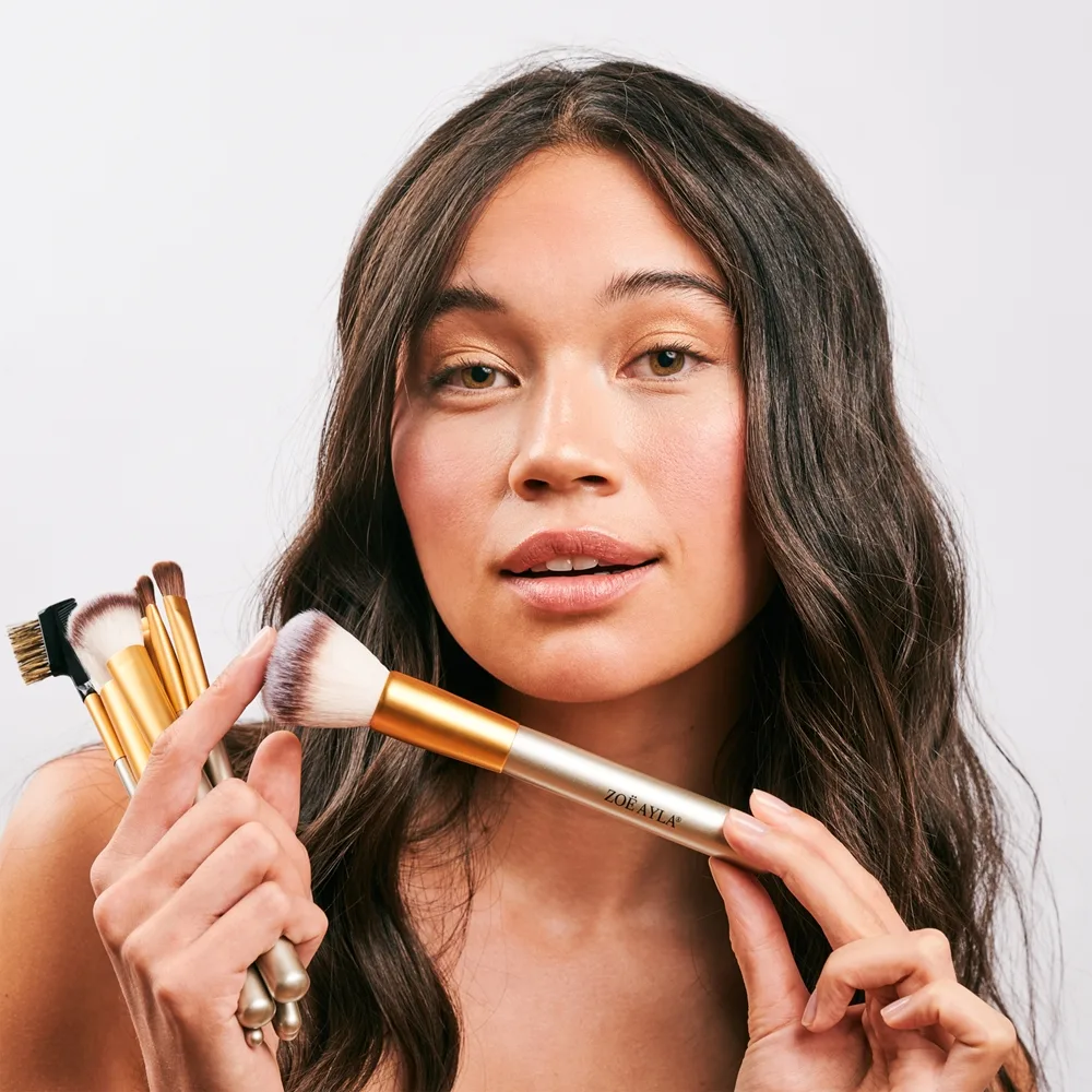 Zoë Ayla Makeup Brush Set 24 Piece Makeup børste sæt med etui
