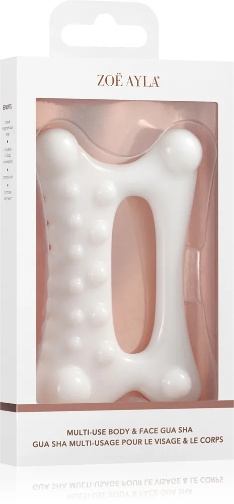 Zoë Ayla Multi-Use Body & Face Gua Sha Massageværktøj til ansigt og krop 1 stk.
