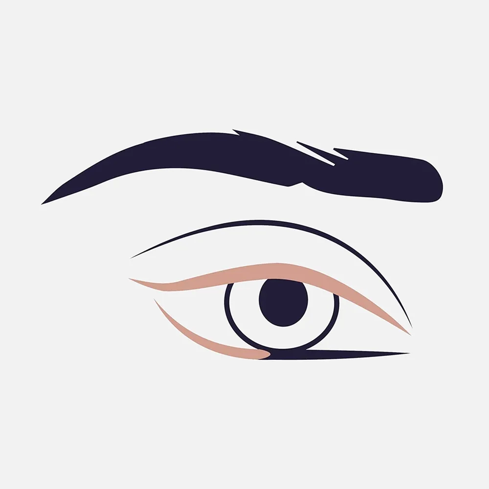 ZOEVA 317 Wing Liner Böjd eyeliner-borste 1 st.
