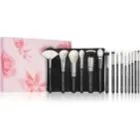 ZOEVA The Artists Brush Set Silver Borstuppsättning med väska 1 st.