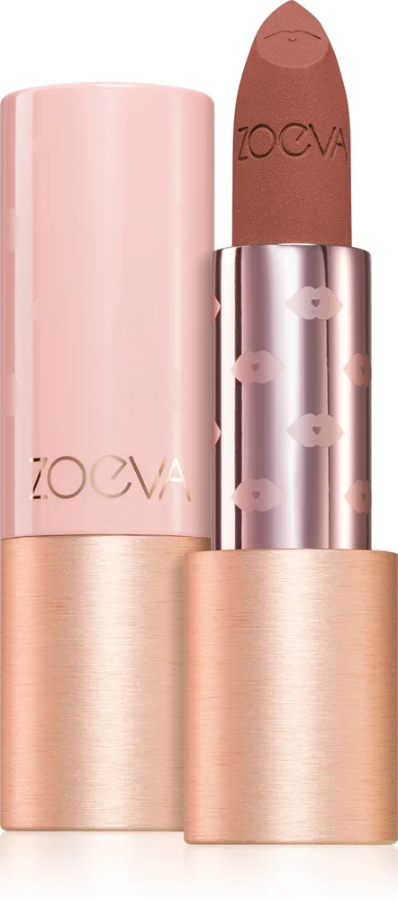 ZOEVA Velvet Love Matte Hyaluronic Ultramatt läppstift för långvarigt bruk Skugga Stephanie 3,9 g