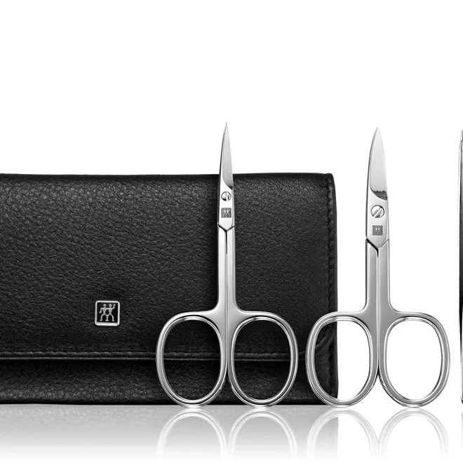 Zwilling Classic manikyrset 5 delar med nagelsax i svart Manikyrset